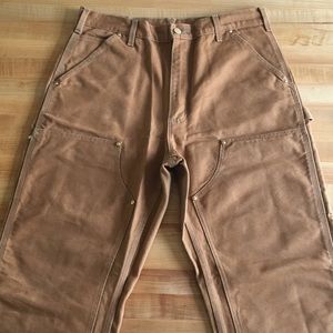 Carhartt Double-Front Firm Duck Work Pant, 34x32